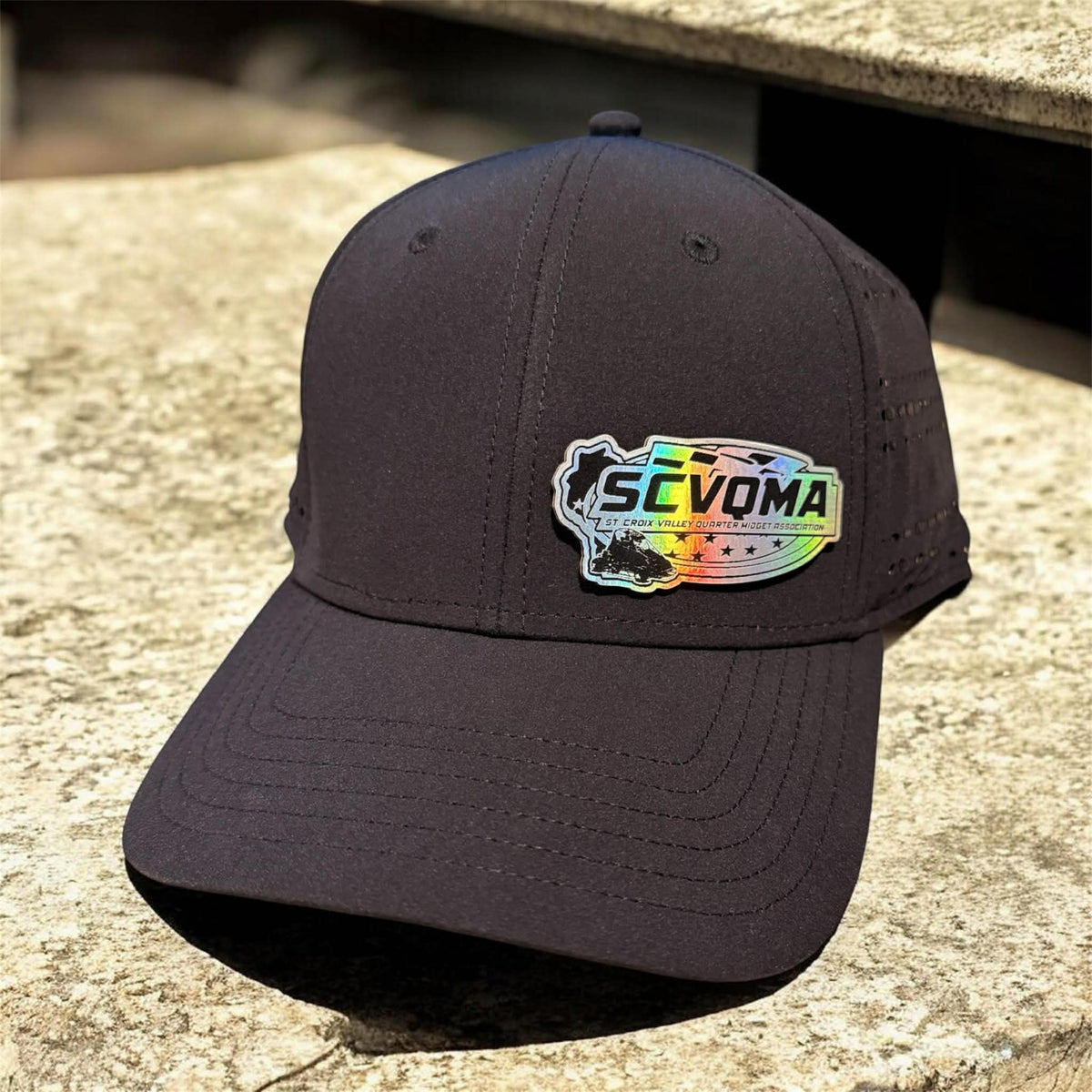 Leatherette Patch Hat